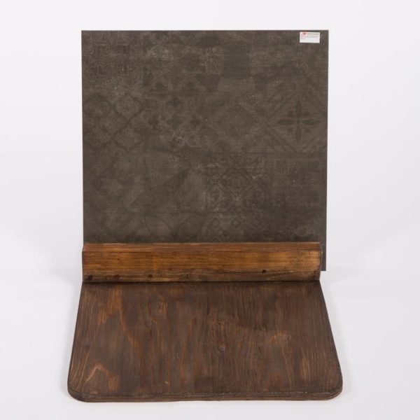 Cristacer Montblanc Decor Negro 60x60