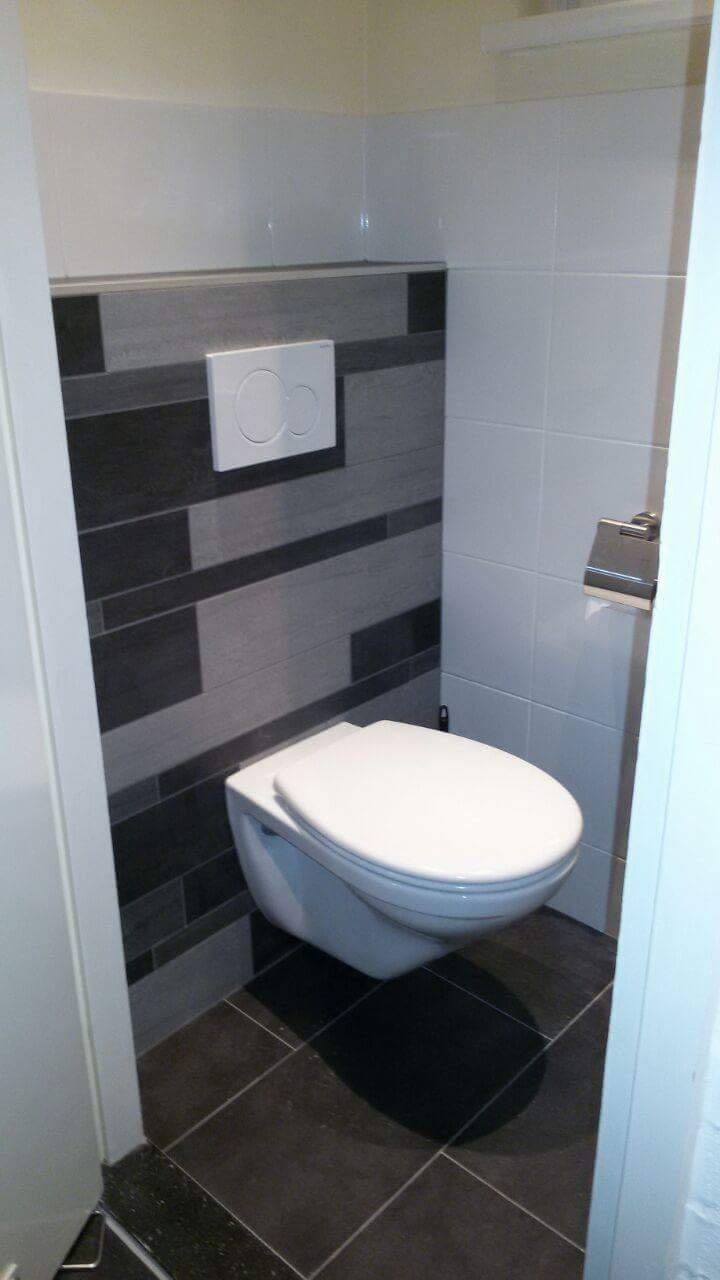 Betegeld modern toilet